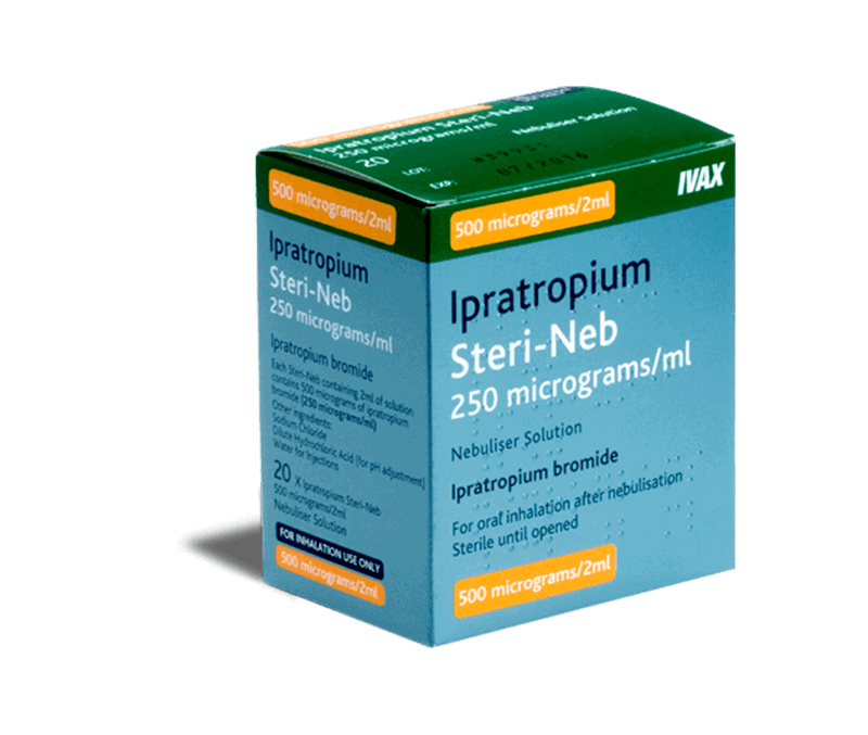 Ipratropium 500mcg/2ml