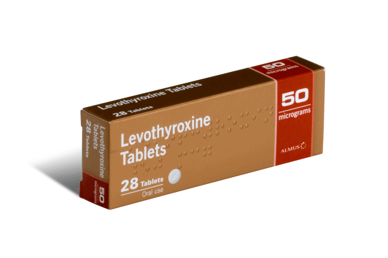 Levothyroxine 50µg tabletten