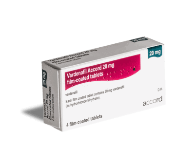 Vardenafil 20mg tabletten