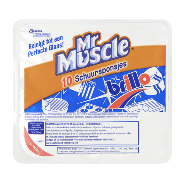 Mr Muscle Muscle Brillo Schuursponsjes